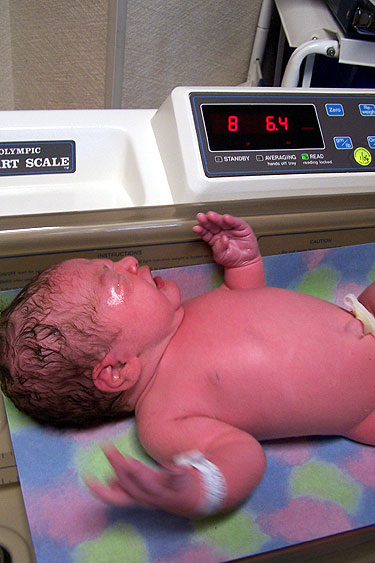 Julia Gayle 8 pounds 6 ounces